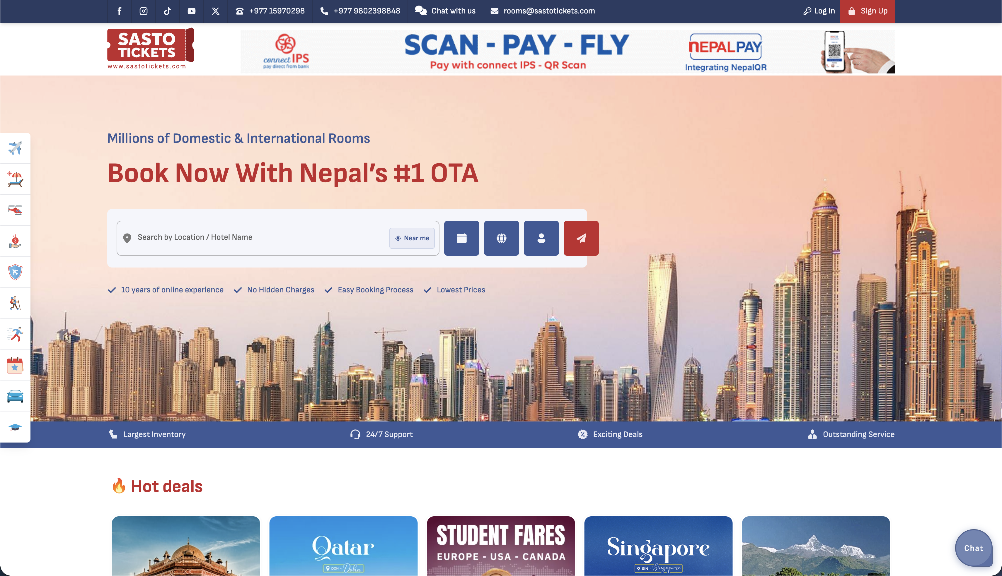 Hotel Booking System | Roooms